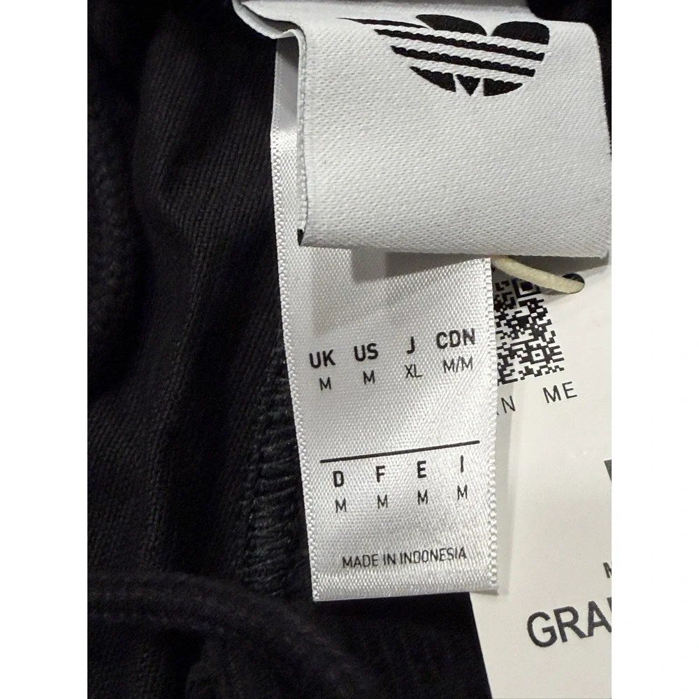Adidas Trefoil Graphic Corduroy Sweatpants Men's Black M Originals